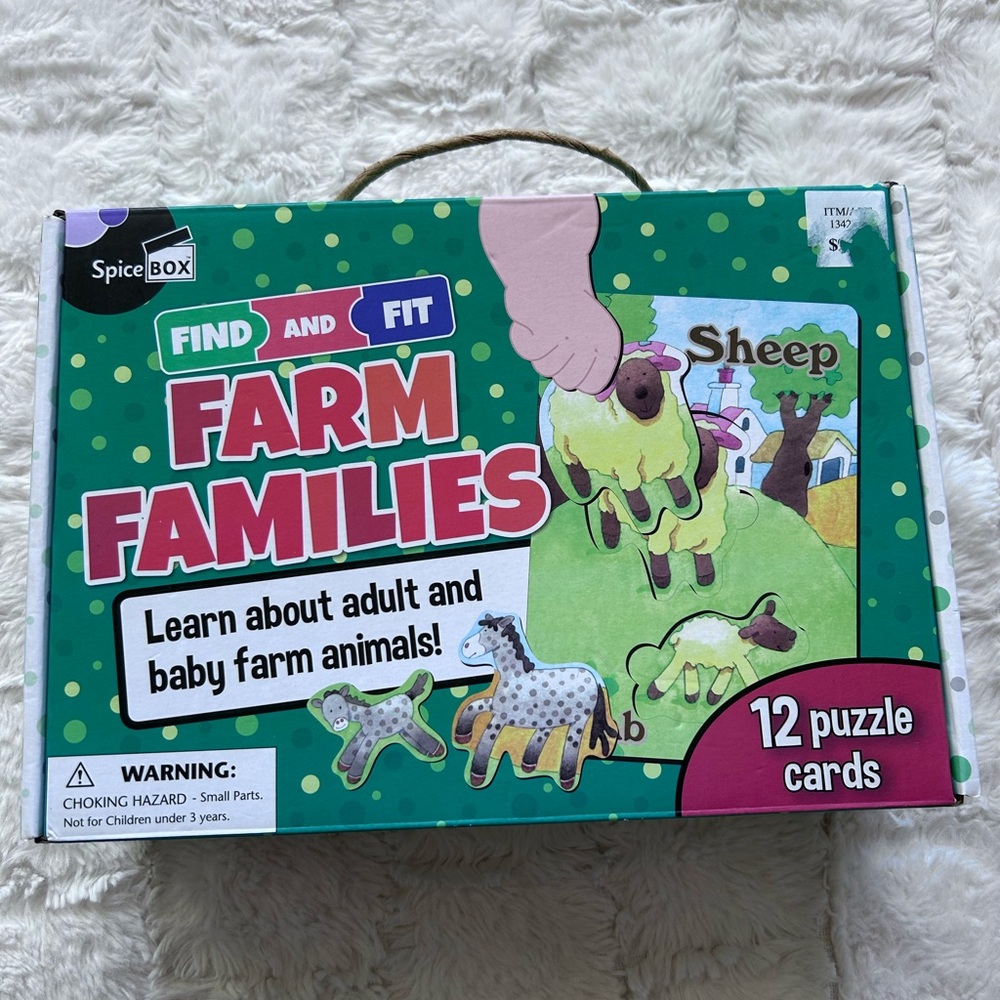 The Brain Train TT Find & Fit Farm Families